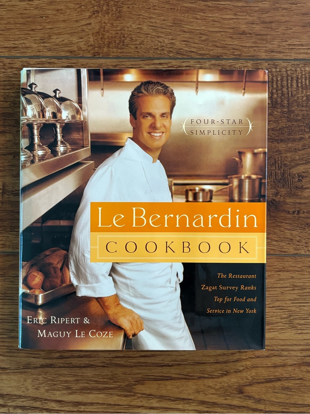 Le Bernardin Cookbook Eric Ripert Maguy Le Coze 2001 Hardcover Seafood Recipes